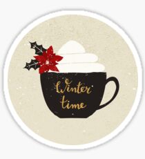 Winter Time Sticker
