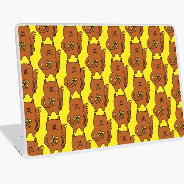Banana Squirrel Laptop Skin