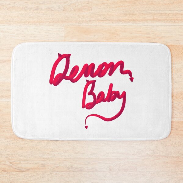 Item preview, 'Demon Baby' Furry Text In Red designed and sold by THNKDESIGN.