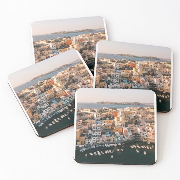 Item preview, Procida (Italy) bird's eye view designed and sold by michieldros.