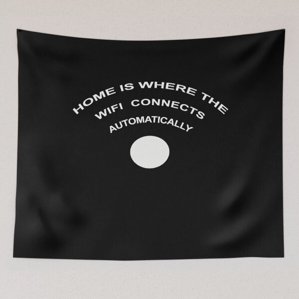 Item preview,  who only feels at home there designed and sold by CBShirtStar.