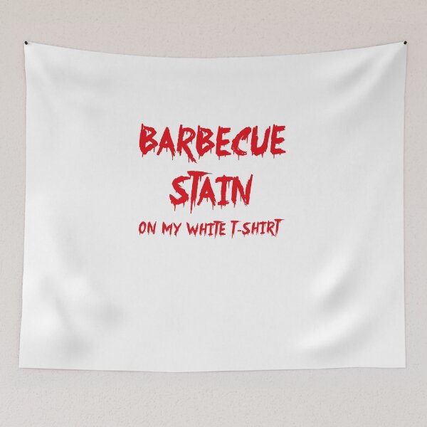 Item preview, Barbecue stain on my white t shirt designed and sold by btilyas.