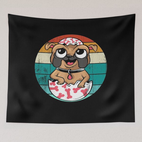 Item preview, Cute dog in egg designed and sold by TopDesignArt.