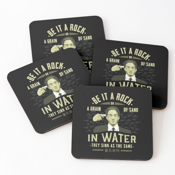 Item preview, Be it a rock or a grain of sand, in water they sink as the same. OLD BOY designed and sold by Logoquo.
