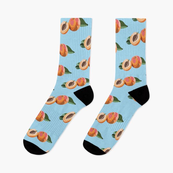 Item preview, blue peach print  designed and sold by rebeccartt.