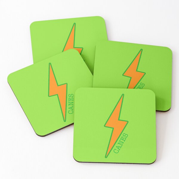Item preview, University of Miami Lightening Bolt designed and sold by Lauren  paige.