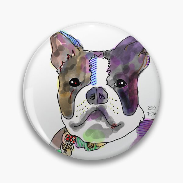 Item preview, Boston Terrier Portrait designed and sold by CreativeBible.