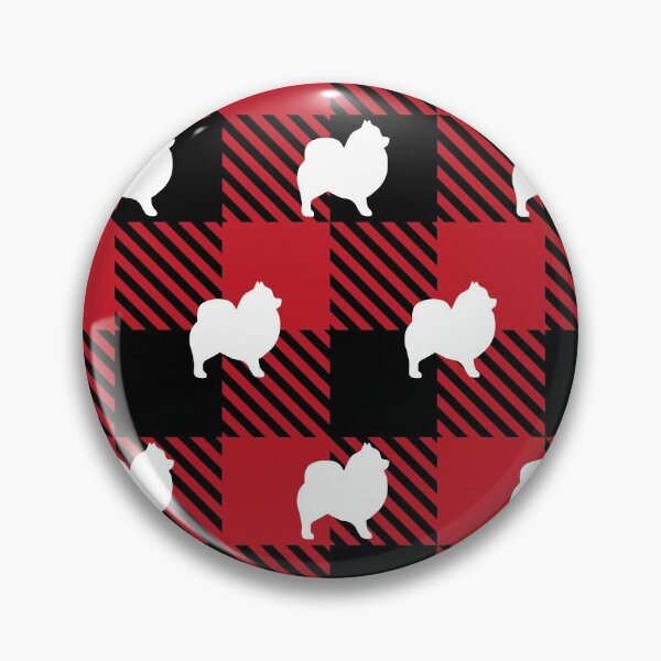 Item preview, Pomeranian Dog Buffalo Plaid designed and sold by Maria Garcia.