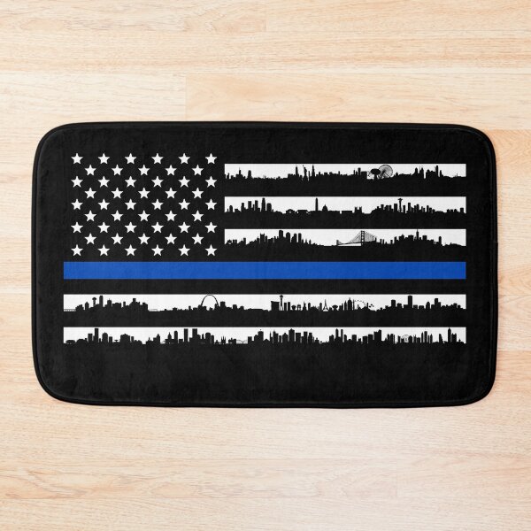 Item preview, American Blue - Thin Blue Line Support for Police Officers - Back the Blue designed and sold by SeaStories88.
