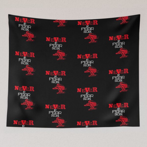 Item preview, NEVER LET FEAR DECIDE designed and sold by Ethos Bubbles.