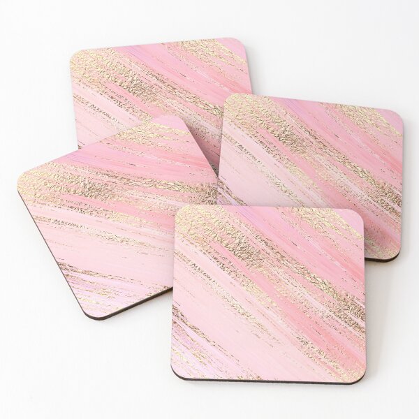 Item preview, Marble gold and rose tones II watercolors designed and sold by Jelisandie.