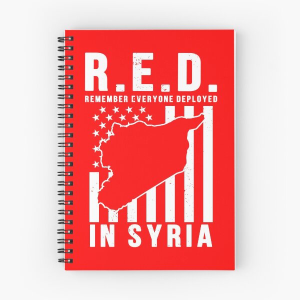 Item preview, RED Friday Remember Everyone Deployed in Syria designed and sold by Gold Wings Tees.