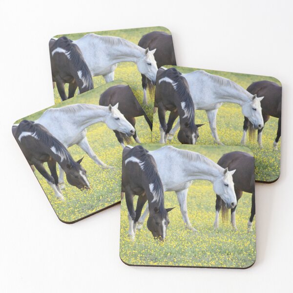 Item preview, Horses in Yellow designed and sold by Valeria Lee.