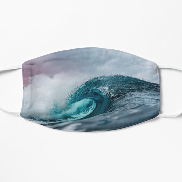 Crashing Waves Restless Ocean Flat Mask