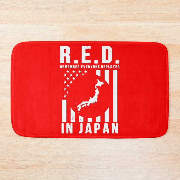 Item preview, RED Friday Remember Everyone Deployed in Japan  designed and sold by Gold Wings Tees.