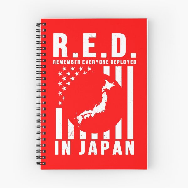 Item preview, RED Friday Remember Everyone Deployed in Japan  designed and sold by Gold Wings Tees.