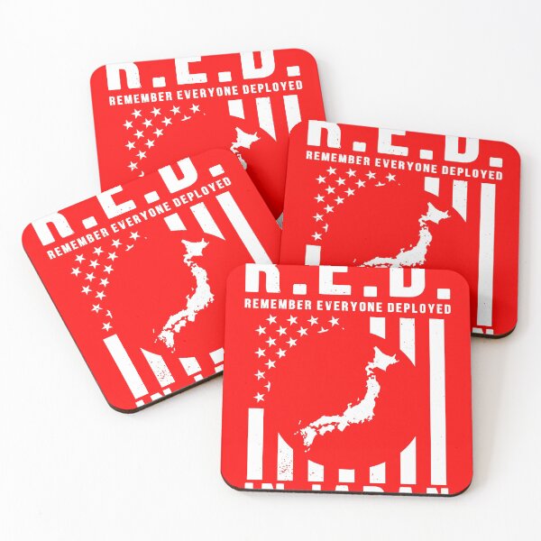 Item preview, RED Friday Remember Everyone Deployed in Japan  designed and sold by Gold Wings Tees.