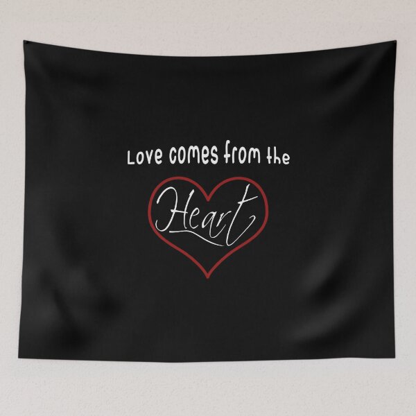 Item preview, Love comes from the heart designed and sold by Shirtrick.