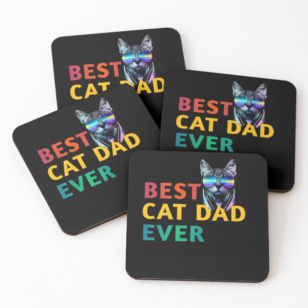 Item preview, Best cat dad ever designed and sold by TopDesignArt.