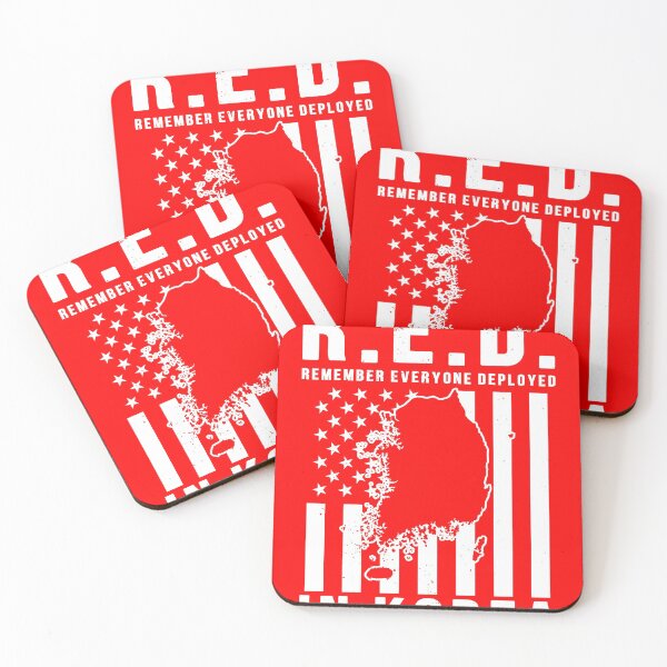 Item preview, RED Friday Remember Everyone Deployed in Korea designed and sold by Gold Wings Tees.