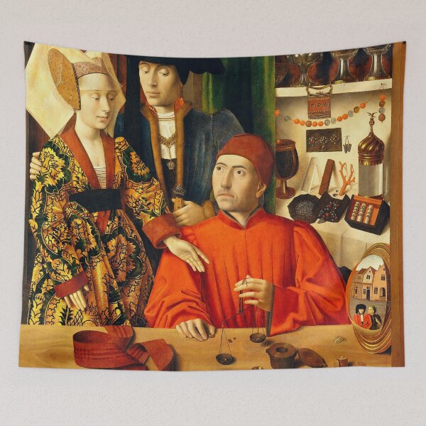 Item preview, active by 1444 – died 1475/76 Bruges). Oil on oak panel (1449) designed and sold by brushandframes.