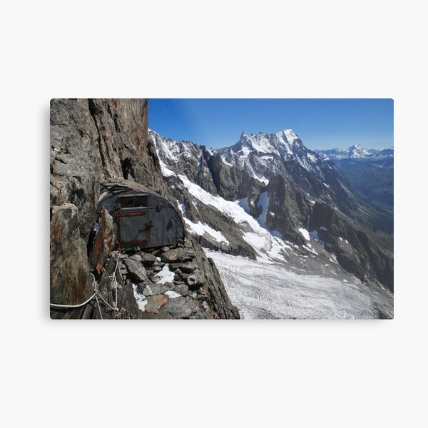 Craveri bivouac (Mont-Blanc area, French Alps) Metal Print