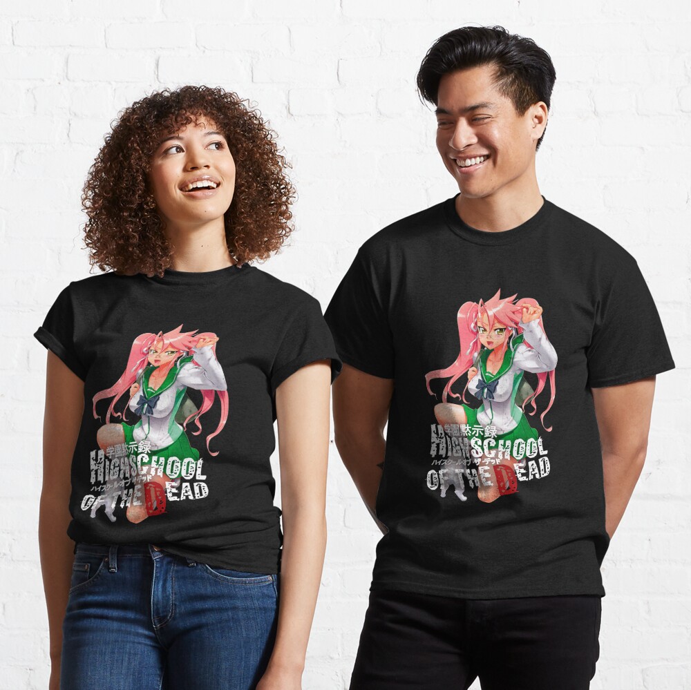 High School of the Dead (HOTD) - Saya Classic T-Shirt
