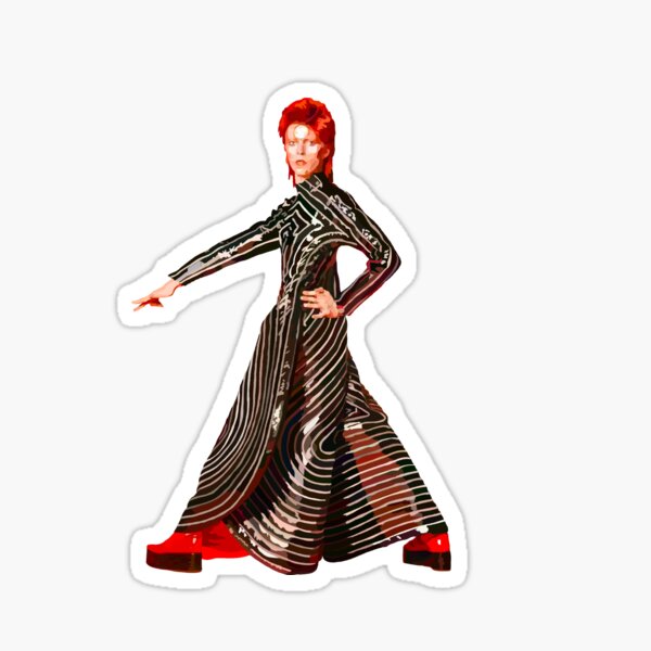 David Bowie Pegatina