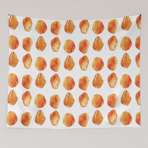 Item preview, Watercolor Orange Agate Crystals designed and sold by EnchantedInn.