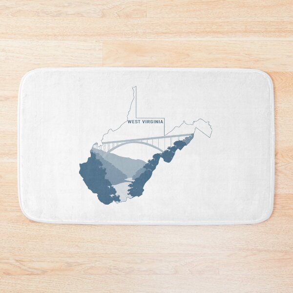 Item preview, Cyan West Virginia designed and sold by Clay Heern.