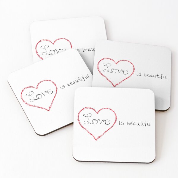 Item preview, Love is beautiful designed and sold by Shirtrick.