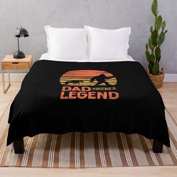 Item preview, Dad You're A Legend Funny Bigfoot Walking Forest Bigfoot Believer Vintage designed and sold by BeYourOwnHero.