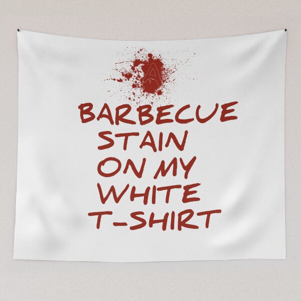 Item preview, Bbq stain on my white  designed and sold by Achmarry.