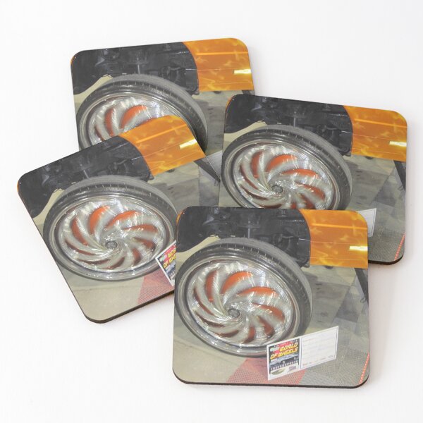 Artikelvorschau, Orange und Silber Bling Rad entworfen und verkauft von mltrue.