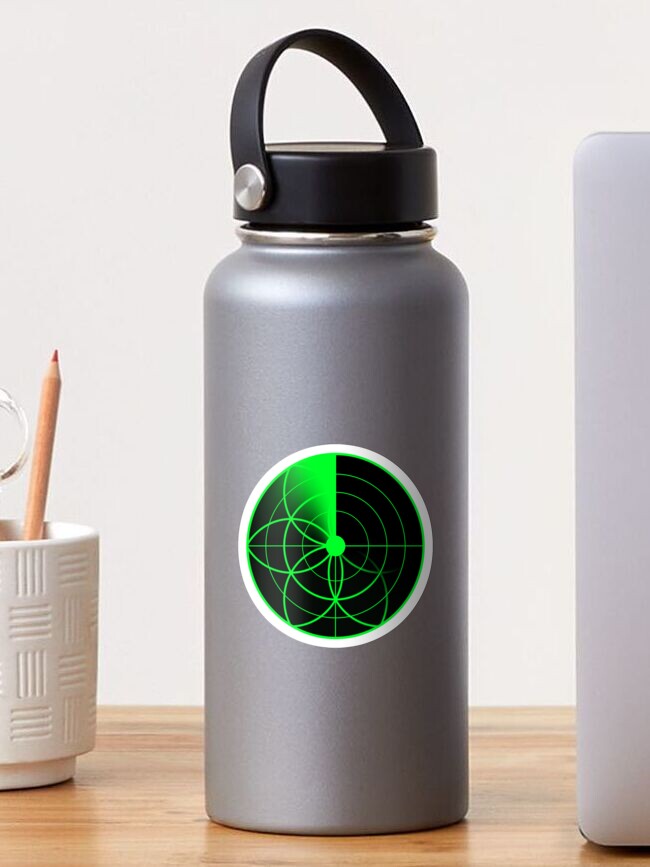 Thumbnail 1 of 3, Sticker, Seed of Life Radar designed and sold by Dan Zetterström.