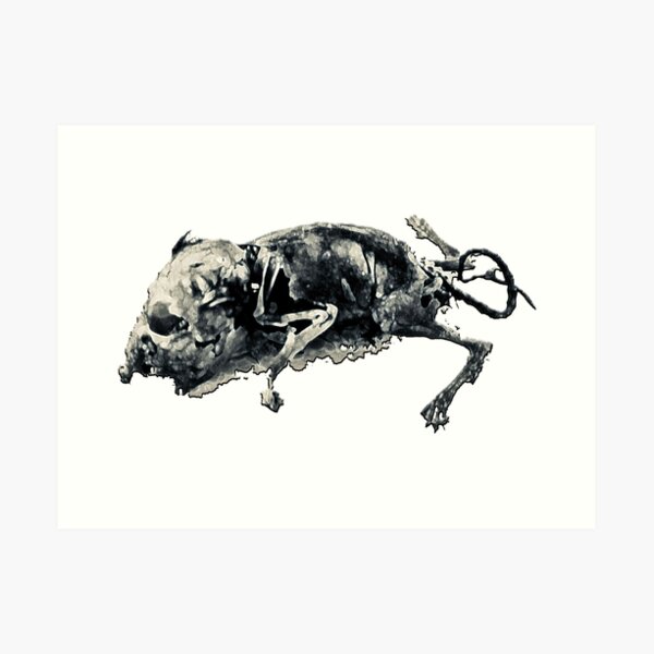 PLAGUE MOUSE Art Print