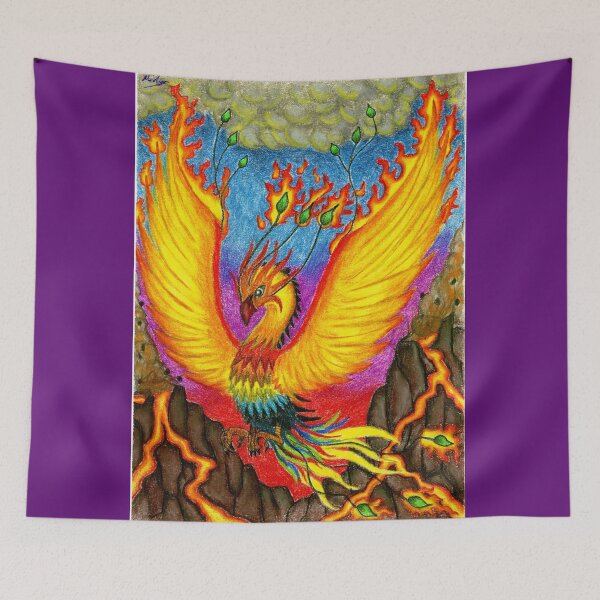 Item preview, Phoenix  designed and sold by Melanie Jeyakkumar.