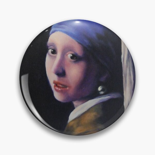 Item preview, Girl with a Pearl Earring aft Johannes Vermeer designed and sold by Lorie Turpin.