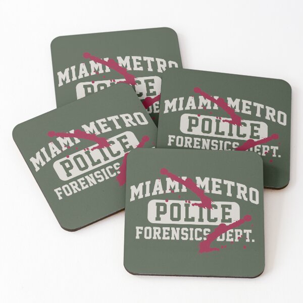 Item preview, Miami Metro Police Forensics Dept. designed and sold by A Brand With No Name.