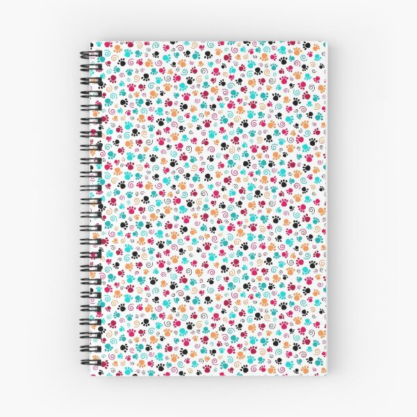 Item preview, Paw Prints, Cats & Dogs, Multicolor on White designed and sold by phyllisdobbs.