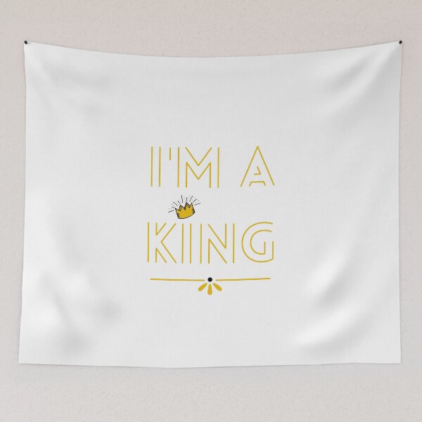 Item preview, I'M A KING BIRTHDAY gift designed and sold by GBDesigner.