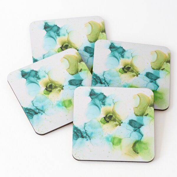 Item preview, Alcohol Ink Art Forest Abstract Art Sara Braun Art designed and sold by SaraBraunArt.
