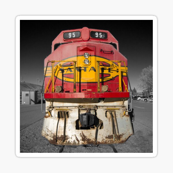 Santa Fe Railroad TRAIN Decal Sticker R329 YOU CHOOSE SIZE 