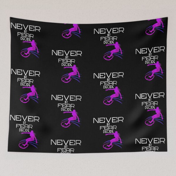 Item preview, NEVER LET FEAR DECIDE designed and sold by Ethos Bubbles.