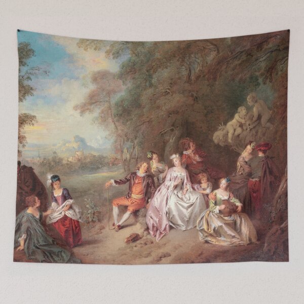 Item preview, 1695–1736). Oil on canvas (c.1734). designed and sold by brushandframes.