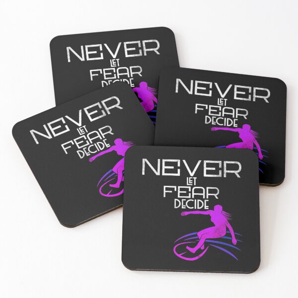 Item preview, NEVER LET FEAR DECIDE designed and sold by Ethos Bubbles.