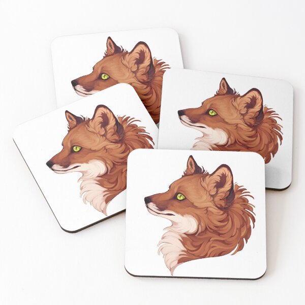 Item preview, Red fox portrait  designed and sold by Giulialibard.