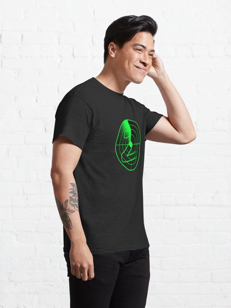 Thumbnail 5 of 7, Classic T-Shirt, Zignal Radar designed and sold by Dan Zetterström.