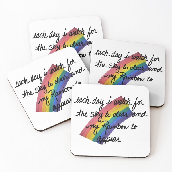 Item preview, Waiting for the storm to clear and Rainbow Appear designed and sold by Tara Barnaba.