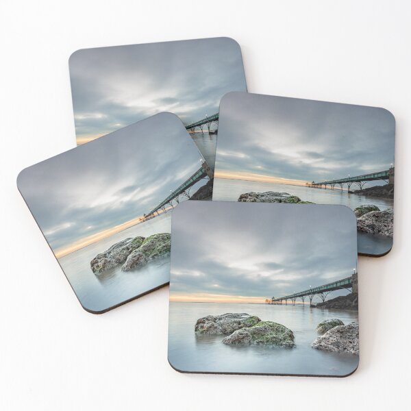 Item preview, Clevedon Pier March Sunset designed and sold by Naturally Mindful.
